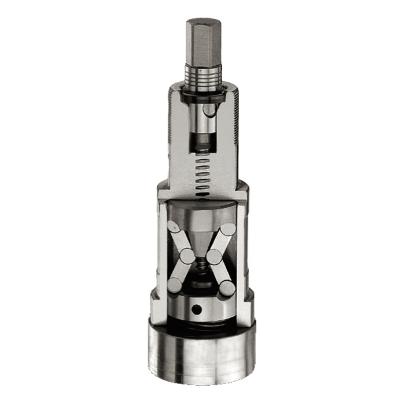 HOMGE CNC Maskinskruvstycke med 130 mm käftbredd, vändbara toppbackar och mekanisk fastspänning (HPAC-130S)